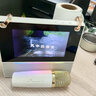 艾碩美B163k歌麥克風(fēng)音響一體式唱歌神器帶話(huà)筒家庭ktv兒童男女生日禮物卡拉ok歌詞顯 白色單麥 曬單實(shí)拍圖