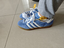 阿迪達斯 （adidas）女 三葉草系列 GAZELLE INDOOR W 低幫休閑鞋 HQ8717 藍色  42.5  曬單實拍圖