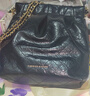 CHARLES&KEITH迷你菱格流浪包單肩斜挎雙肩包包女包生日七夕禮物CK2-60782390 Black黑色 S 曬單實拍圖
