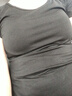 浪莎（LangSha）吊帶背心女士內(nèi)搭美背夏薄款背心女帶胸墊運動無袖打底長款外穿 曬單實拍圖