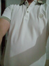 老爺車(chē)100%純棉polo衫男士2025新款夏季珠地棉透氣短袖翻領(lǐng)t恤純色體恤 短袖T205白色 XL 175推薦135-150斤 曬單實(shí)拍圖