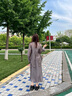 皮爾卡丹2025御姐范緞面吊帶連衣裙女氣質(zhì)套裝夏季時(shí)尚透氣襯衣+裙子套裝 灰色上衣+灰色裙子 L 100-110斤 曬單實(shí)拍圖
