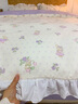紅蜻蜓床上四件套純棉100%裸睡高品質(zhì)雙人被套200x230cm床單被罩三件套 花邊假日莊園兔 1.5m 床單款 四件套-被套200x230cm 曬單實拍圖