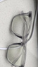 蔡司（ZEISS）近視眼鏡框男士款粗框黑框眼鏡gm鏡架可配度數(shù)防藍(lán)光輻射眼睛女 經(jīng)典款 冰川灰 配康美達(dá)1.60變灰防藍(lán)光0-800 曬單實(shí)拍圖