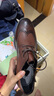 Bata商務(wù)鞋男牛皮正裝德比鞋婚鞋W8113CM4 棕色 41 曬單實(shí)拍圖