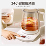 美的（Midea）養(yǎng)生壺 1.5L全自動煮茶壺 花茶壺燒水壺12h恒溫11檔控溫 母嬰316L材質(zhì)電熱水壺煮茶器MK-YSP1508 曬單實拍圖