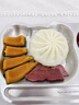 BIBK德國(guó)寶寶吃飯碗304不銹鋼卡通彩色幼兒園餐具餐盤(pán)子水杯叉勺套裝 小熊套裝（盤(pán)+湯碗+水杯+叉勺） 曬單實(shí)拍圖