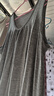 莫代爾寬松莫代爾背心女夏大碼胖mm內(nèi)搭外穿無袖T恤家居上衣薄打底衫 曬單實拍圖