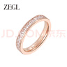 ZEGL滿天星戒指女素圈碎冰冰戒指情侶指環(huán)送女友禮盒2025新款 曬單實(shí)拍圖