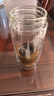 希樂(lè)玻璃杯雙層玻璃水杯高顏值男士商務(wù)辦公茶水分離杯便攜泡茶杯子 曬單實(shí)拍圖