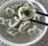 鋒味派黑豬肉水餃216g/12個純手工速凍餃子餛飩煎餃蒸餃兒童早餐香菜味 曬單實拍圖