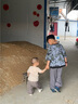 乖奇熊夏季薄款嬰兒休閑長(zhǎng)褲透氣寶寶燈籠褲韓版兒童外出褲子夏裝 曬單實(shí)拍圖