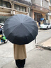 慕妮薇德國96骨全自動反向雨傘折疊特大號加厚加固暴雨專用男士高檔三人 星空黑155cm【LED燈-96雙龍骨】 曬單實拍圖