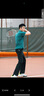 FILA 大滿貫POLO|斐樂官方男裝針織POLO2025夏新款網(wǎng)球運(yùn)動抗菌短袖 深鐵綠-GN L 175/96A/L 曬單實(shí)拍圖