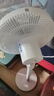 米家 小米電風(fēng)扇循環(huán)落地扇電池版家用直流變頻無(wú)線(xiàn)雙層扇葉智能互聯(lián)APP100檔調節 曬單實(shí)拍圖