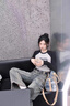 憶思減美式復古工裝牛仔褲女2025秋季新款高腰小個(gè)子直筒闊腿褲休閑長(cháng)褲 復古藍  M 建議95-105 曬單實(shí)拍圖
