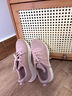 斯凱奇（Skechers）女士舒適百搭休閑鞋輕質(zhì)耐磨透氣網(wǎng)面運動(dòng)鞋117333 裸粉色/BLSH 38.5 曬單實(shí)拍圖