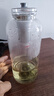 LOCKZI噸桶噸耐高溫100度食品級開水防摔茶水分離玻璃泡茶杯大容量水杯 [獨立茶網(wǎng)+杯套] 1500ml 高硼硅防爆 曬單實拍圖