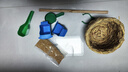 鳥籠鸚鵡籠子大號虎皮八哥牡丹玄鳳專用鳥窩家用畫眉別墅鳥類用品 珍珠白【長30*寬22*高38cm】 標(biāo)配+飲水器+勺子+谷子+鳥窩 曬單實(shí)拍圖