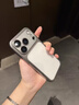 坦虎【膚感磨砂】適用蘋(píng)果17promax手機殼電鍍輕薄iphone16pro半透明散熱15時(shí)尚簡(jiǎn)約14全包防摔保護套 銀色【磨砂電鍍PC】自帶鏡頭膜 iPhone 17 Pro 曬單實(shí)拍圖