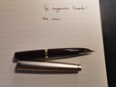 百樂（PILOT）Elite95s精英折疊鋼筆套裝14k金筆尖生日禮物送老師FES1000GDREF-I30B-ZH EF尖香檳色筆帽(配墨水) 曬單實拍圖