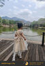 G.DUCKKIDS小黃鴨連衣裙女童花童蓬蓬紗兒童禮服公主裙女孩主持人鋼琴演出服 香檳色 150 尺碼11~12歲【140-150cm】 曬單實拍圖