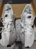 NEW BALANCE NB327官方夏季休閑鞋男鞋女鞋情侶舒適增高鞋百搭潮流運動(dòng)鞋 米灰色/白色 MS327FE 38.5 (腳長(cháng)24cm) 曬單實(shí)拍圖