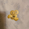 明牌珠寶足金黃金四方如意金幣工藝投資金送禮AFQ0137 四方如意 5克 曬單實(shí)拍圖