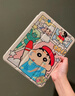 元族 華為matepad11.5s保護(hù)套matepad11.5S2024款11.5英寸靈動(dòng)/柔光版全包防摔筆槽華為平板電腦保護(hù)殼 畫(huà)家蠟筆小新 MatePad11.5S/air-11.5英寸通用 曬單實(shí)拍圖