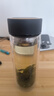 富光雙層玻璃杯水杯男女車載家用高硼硅玻璃杯泡茶杯帶茶隔玻璃杯子 黑色 500ml 雙層玻璃直杯 曬單實拍圖