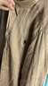 Polo Ralph Lauren 拉夫勞倫 女裝 經(jīng)典款經(jīng)典版型亞麻襯衫RL26484 250-卡其色 XL 曬單實(shí)拍圖