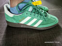 阿迪達(dá)斯 （adidas）三葉草系列 中性 HANDBALL SPEZIAL 休閑鞋 IG6192 綠色  41  曬單實拍圖