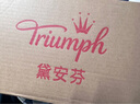 黛安芬/Triumph逆齡綻放新品內衣女蕾絲薄杯大胸聚攏支撐文胸E004382 薰衣草柔紫-5F 85C 曬單實(shí)拍圖