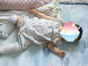 英氏嬰兒衣服夏季透氣輕薄女童純棉連體衣碎花包屁衣 曬單實(shí)拍圖