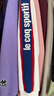 樂(lè )卡克（Le coq sportif）法國公雞女款三色系列帶帽拉鏈開(kāi)衫衛衣外套 原白色/WAS M 曬單實(shí)拍圖