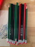 輝柏嘉（Faber-castell）三角鉛筆文具 小學(xué)生專用無鉛毒學(xué)生禮物 游樂場雙色拼接款12支HB鉛筆 曬單實拍圖