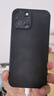尚蘇 適用于 iPhone13ProMax手機(jī)殼蘋果13promax保護(hù)套防摔鏡頭全包簡約輕奢羊巴皮硅膠外殼女男款黑色 曬單實(shí)拍圖