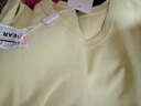 哥弟真的好（GIRDEAR）女裝天絲無袖打底針織T恤衫背心女A300905 黃綠 M (3碼) 曬單實(shí)拍圖