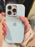 布諾林iPhone16大孔液態(tài)硅膠手機(jī)殼蘋果15ProMAX防摔14簡(jiǎn)約13純色12套11 (大孔)嬰兒藍(lán)       iPhone16Pro 曬單實(shí)拍圖