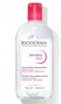 貝德瑪（BIODERMA）舒妍潔膚液明星同款卸妝水粉水500ml護膚品敏肌 曬單實拍圖