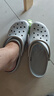卡駱馳（crocs）洞洞鞋男鞋女鞋 夏季涼鞋情侶鞋沙灘鞋透氣時尚拖鞋 10001 M10W12 曬單實拍圖