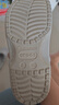 卡駱馳（crocs）經(jīng)典Clog男女洞洞鞋一腳蹬沙灘鞋CR10001-1FT  41 （41-42） 曬單實拍圖