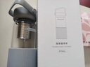 北鼎（Buydeem）泡茶隨手杯 茶水分離家用耐高溫玻璃杯便攜辦公水杯節(jié)日送禮 【水墨灰】暢快飲|茶水分離630ml 曬單實拍圖