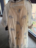 衣百壹（yIBAIyI）孕婦裝2025新款夏季雪紡刺繡感海邊旅游裙長(zhǎng)裙連衣裙孕婦裙子夏款 杏色孕婦 XL 曬單實(shí)拍圖
