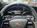 HOCASEN凱迪拉克CT5/XT5/XT4/XT6CT6四季通用汽車真皮方向盤套碳纖維把套 碳纖皮-黑色-凱迪拉克標 曬單實拍圖