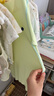 babycare山茶花寶寶爬服春夏連體衣包屁衣新生嬰兒衣服 亮酸橙 80cm  曬單實拍圖