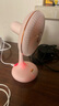 思藝彩USB充電夏季學(xué)生桌面臺式小風(fēng)扇家用宿舍辦公室靜音小型風(fēng)扇 YS2531 粉色 曬單實(shí)拍圖
