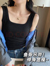 都市麗人【魚骨顯瘦升級】吊帶背心女外穿內(nèi)搭夏季遮副乳顯瘦打底無袖上衣 曬單實拍圖
