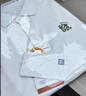 海瀾之家（HLA）POLO衫男25新款【蛇年發(fā)財(cái)】賀歲涼感短袖男夏季 漂白9T XL 180/96A 推薦151~164斤 曬單實(shí)拍圖
