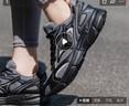 美津濃（MIZUNO）艦店男鞋女鞋SPEED 2K復古老爹鞋透氣運動(dòng)鞋緩震跑步鞋 【SPEED 2K】 黑/煙熏灰 43 (280mm) 曬單實(shí)拍圖